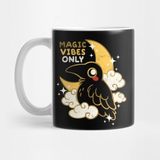 Crow magic vibes only Mug